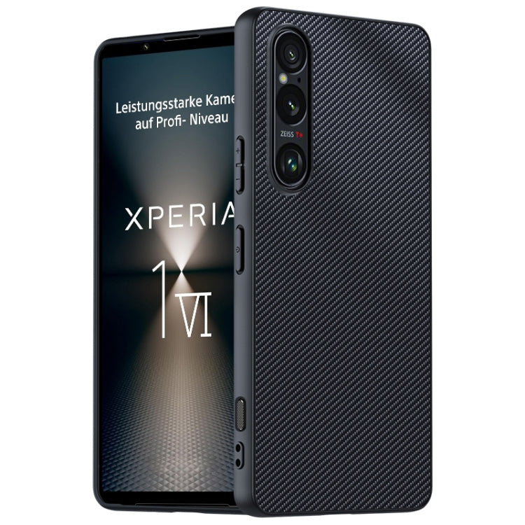 Ultra-thin Carbon Fiber Texture Printing Phone Case, For Sony Xperia 1 VIII, For Sony Xperia 10 VII, For Sony Xperia 1 VII, For Sony Xperia 10 VI, For Sony Xperia 1 VI, For Sony Xperia 1 V
