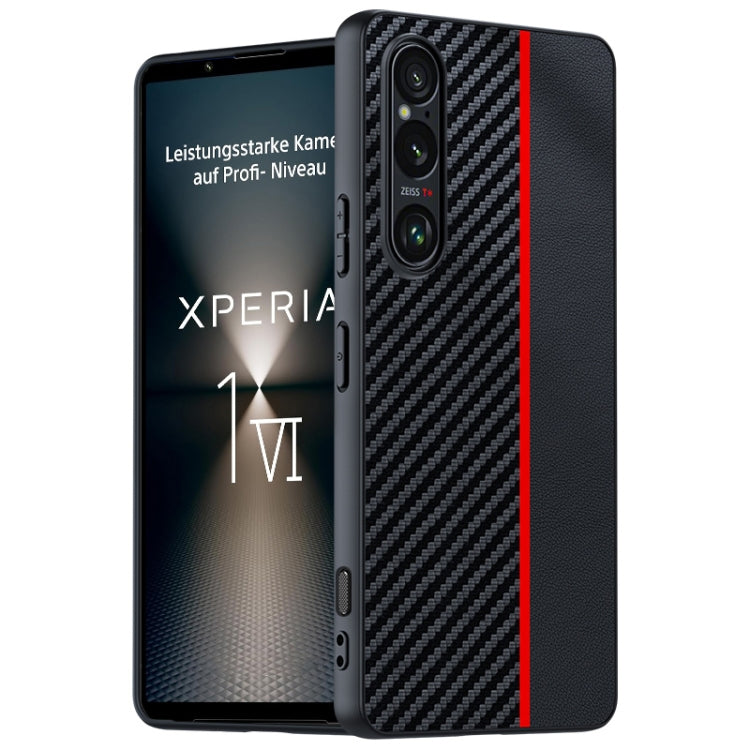 Ultra-thin Carbon Fiber Texture Printing Phone Case, For Sony Xperia 1 VIII, For Sony Xperia 10 VII, For Sony Xperia 1 VII, For Sony Xperia 10 VI, For Sony Xperia 1 VI, For Sony Xperia 1 V