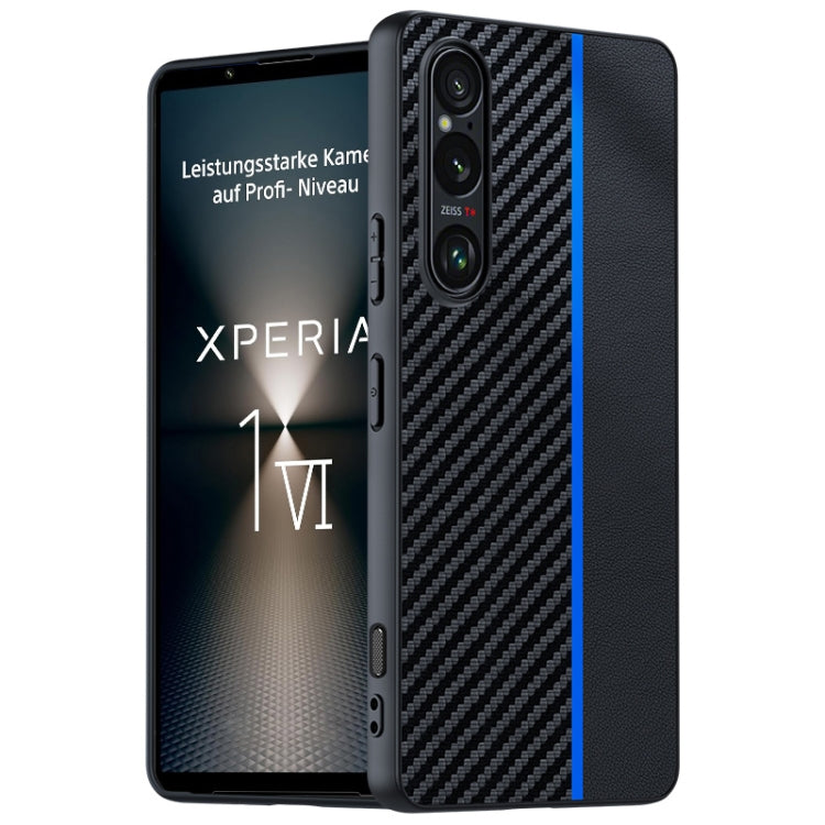 Ultra-thin Carbon Fiber Texture Printing Phone Case, For Sony Xperia 1 VIII, For Sony Xperia 10 VII, For Sony Xperia 1 VII, For Sony Xperia 10 VI, For Sony Xperia 1 VI, For Sony Xperia 1 V