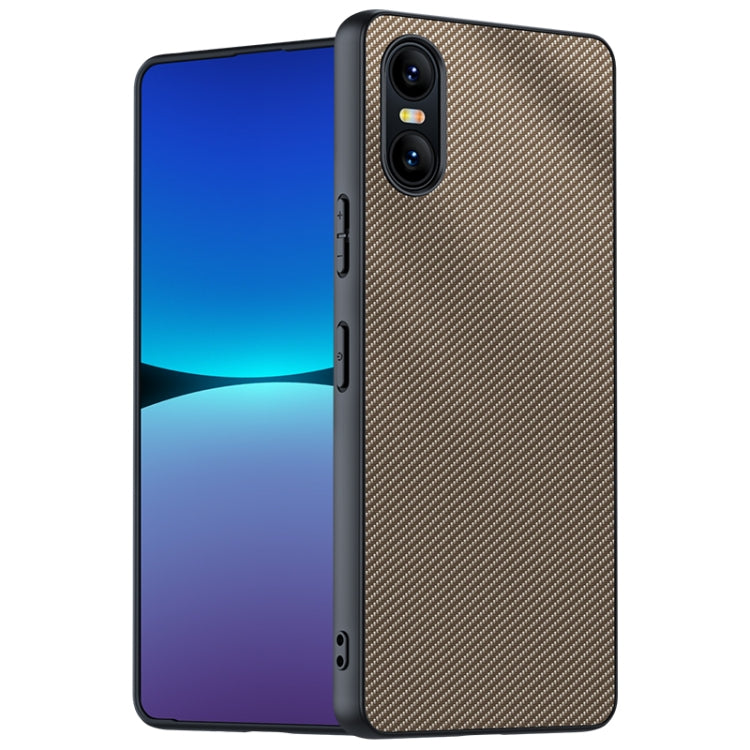 Ultra-thin Carbon Fiber Texture Printing Phone Case, For Sony Xperia 1 VIII, For Sony Xperia 10 VII, For Sony Xperia 1 VII, For Sony Xperia 10 VI, For Sony Xperia 1 VI, For Sony Xperia 1 V