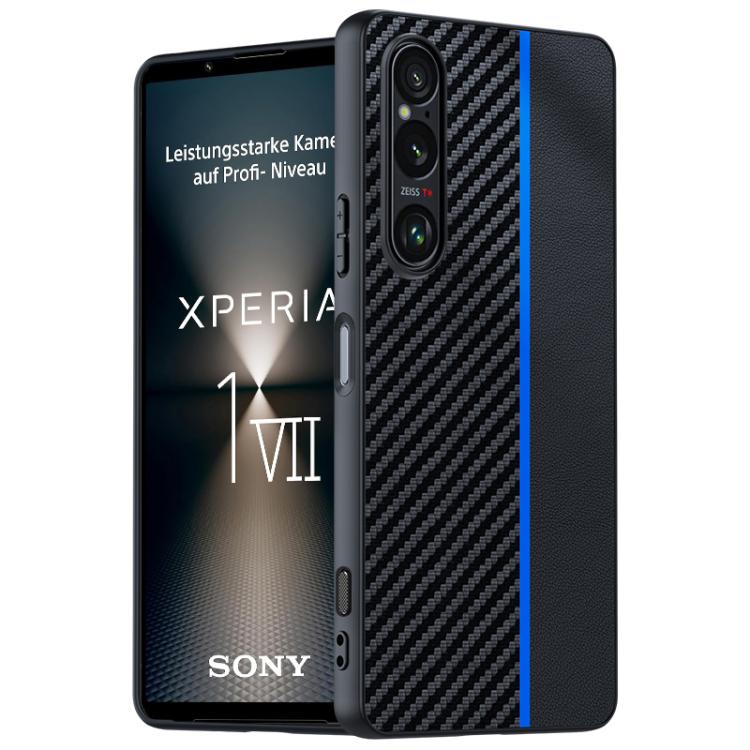 Ultra-thin Carbon Fiber Texture Printing Phone Case, For Sony Xperia 1 VIII, For Sony Xperia 10 VII, For Sony Xperia 1 VII, For Sony Xperia 10 VI, For Sony Xperia 1 VI, For Sony Xperia 1 V