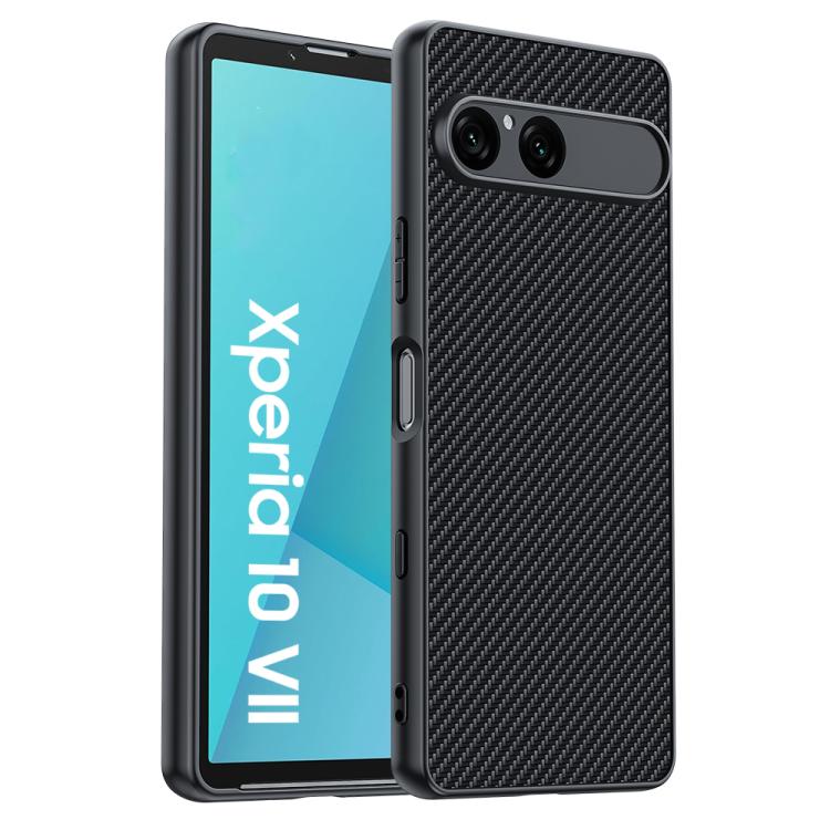 Ultra-thin Carbon Fiber Texture Printing Phone Case, For Sony Xperia 1 VIII, For Sony Xperia 10 VII, For Sony Xperia 1 VII, For Sony Xperia 10 VI, For Sony Xperia 1 VI, For Sony Xperia 1 V