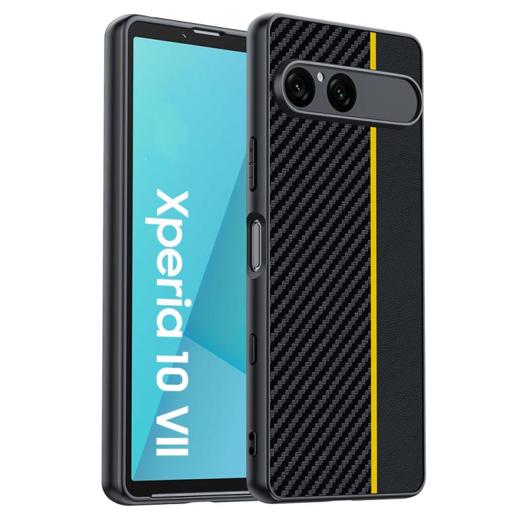 Ultra-thin Carbon Fiber Texture Printing Phone Case, For Sony Xperia 1 VIII, For Sony Xperia 10 VII, For Sony Xperia 1 VII, For Sony Xperia 10 VI, For Sony Xperia 1 VI, For Sony Xperia 1 V