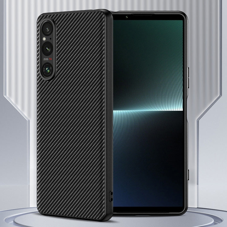 Ultra-thin Carbon Fiber Texture Printing Phone Case, For Sony Xperia 1 VIII, For Sony Xperia 10 VII, For Sony Xperia 1 VII, For Sony Xperia 10 VI, For Sony Xperia 1 VI, For Sony Xperia 1 V
