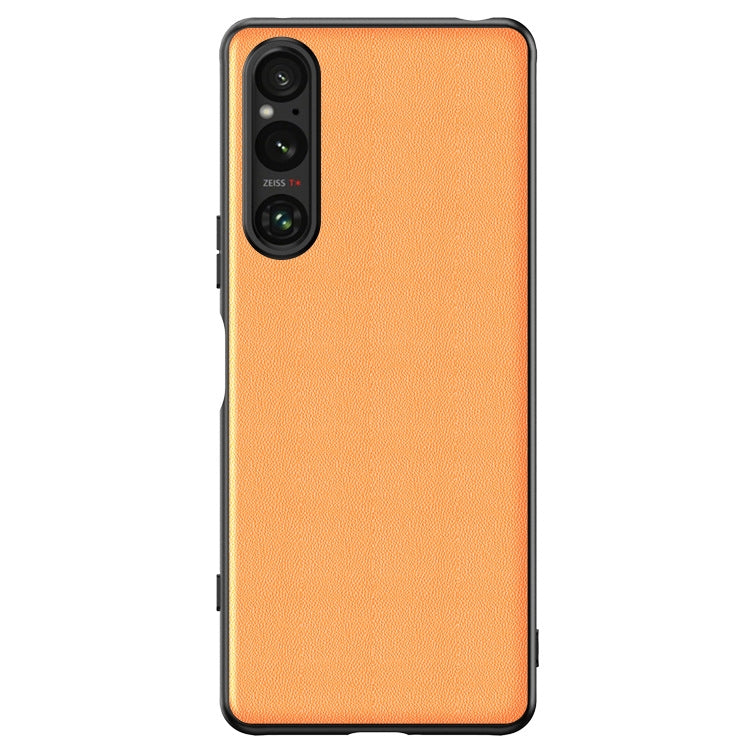 Ultra-thin Plain Skin Leather Phone Case, For Sony Xperia 1 VIII, For Sony Xperia 10 VII, For Sony Xperia 1 VII, For Sony Xperia 10 VI, For Sony Xperia 1 VI, For Sony Xperia 1 V