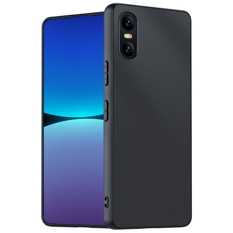 Ultra-thin Plain Skin Leather Phone Case, For Sony Xperia 1 VIII, For Sony Xperia 10 VII, For Sony Xperia 1 VII, For Sony Xperia 10 VI, For Sony Xperia 1 VI, For Sony Xperia 1 V