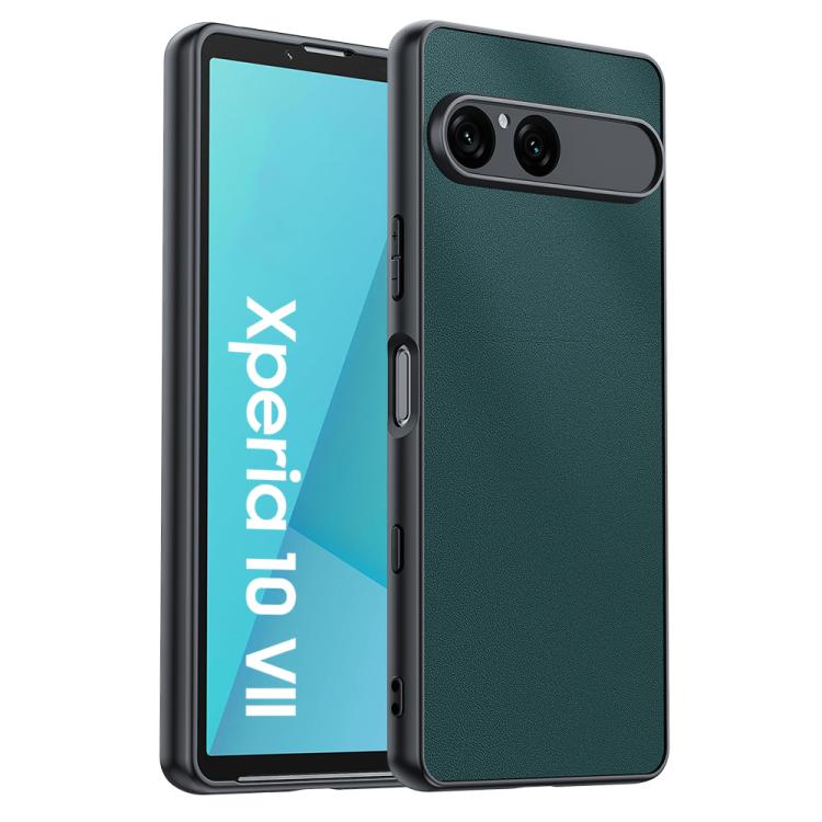Ultra-thin Plain Skin Leather Phone Case, For Sony Xperia 1 VIII, For Sony Xperia 10 VII, For Sony Xperia 1 VII, For Sony Xperia 10 VI, For Sony Xperia 1 VI, For Sony Xperia 1 V