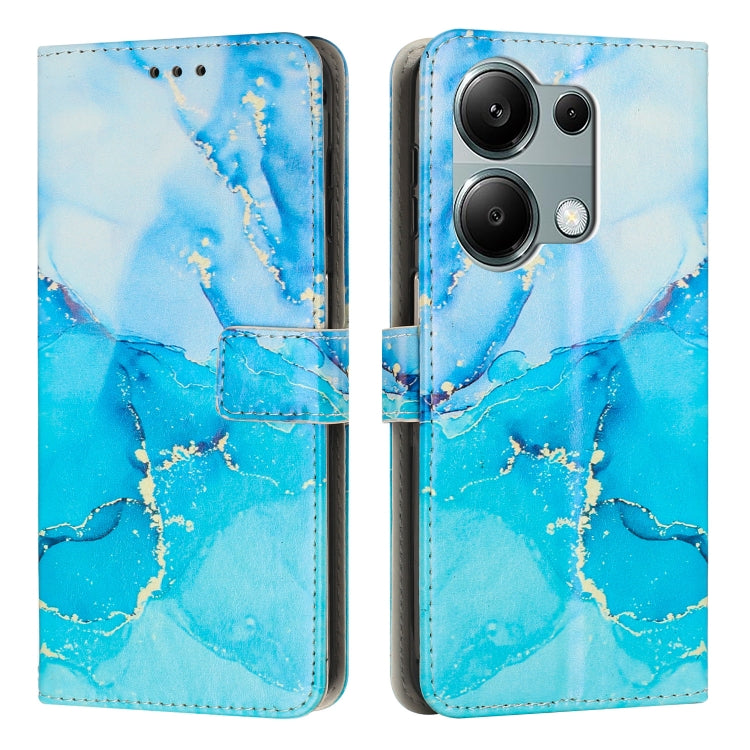 Painted Marble Pattern Leather Phone Case, For Redmi Note 14 Pro 5G Global, For Redmi K70 Pro / K70, For Redmi Note 13 Pro 4G, For Redmi Note 13 4G, For Redmi K70E, For Redmi Note 13 5G, For Redmi 13C 4G, For Redmi Note 13 Pro+, For Redmi Note 13 Pro 5G
