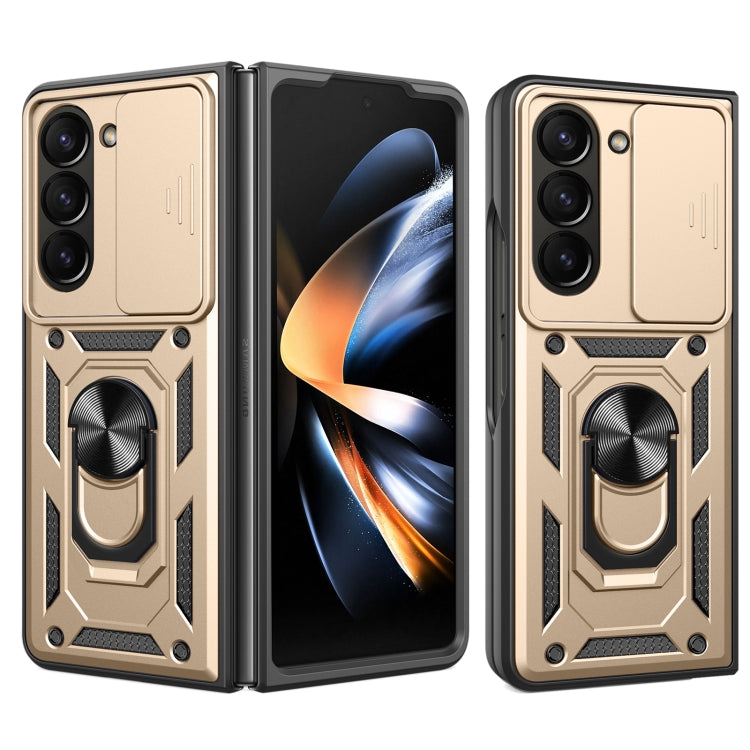 Sliding Camera Cover Design TPU+PC Phone Case, For Galaxy Z Fold8 5G, For Galaxy Z Fold8 Ultra 5G, For Samsung Galaxy Z Fold7, For Samsung Galaxy Z Fold6, For Samsung Galaxy Z Fold5