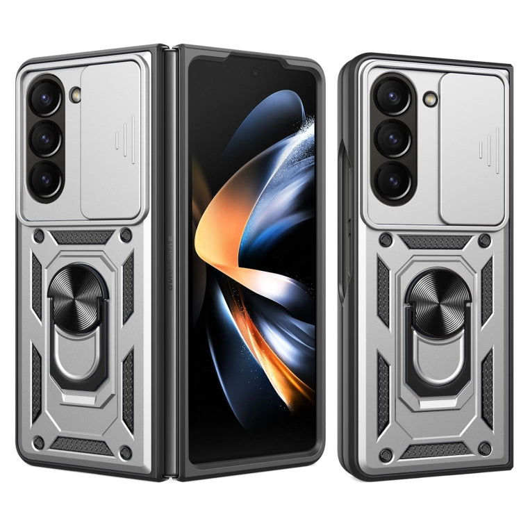 Sliding Camera Cover Design TPU+PC Phone Case, For Galaxy Z Fold8 5G, For Galaxy Z Fold8 Ultra 5G, For Samsung Galaxy Z Fold7, For Samsung Galaxy Z Fold6, For Samsung Galaxy Z Fold5