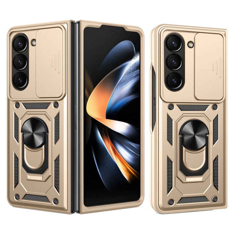 Sliding Camera Cover Design TPU+PC Phone Case, For Galaxy Z Fold8 5G, For Galaxy Z Fold8 Ultra 5G, For Samsung Galaxy Z Fold7, For Samsung Galaxy Z Fold6, For Samsung Galaxy Z Fold5