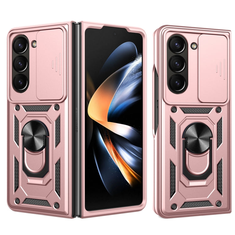 Sliding Camera Cover Design TPU+PC Phone Case, For Galaxy Z Fold8 5G, For Galaxy Z Fold8 Ultra 5G, For Samsung Galaxy Z Fold7, For Samsung Galaxy Z Fold6, For Samsung Galaxy Z Fold5