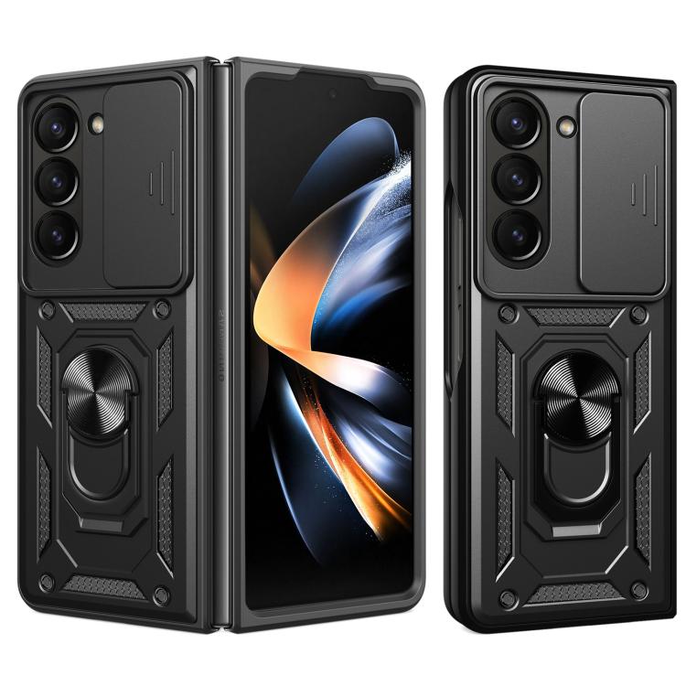 Sliding Camera Cover Design TPU+PC Phone Case, For Galaxy Z Fold8 5G, For Galaxy Z Fold8 Ultra 5G, For Samsung Galaxy Z Fold7, For Samsung Galaxy Z Fold6, For Samsung Galaxy Z Fold5