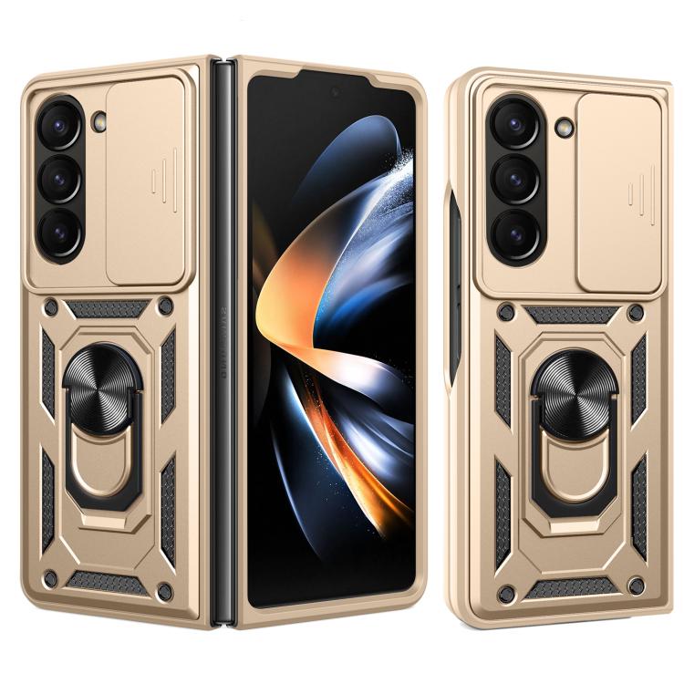 Sliding Camera Cover Design TPU+PC Phone Case, For Galaxy Z Fold8 5G, For Galaxy Z Fold8 Ultra 5G, For Samsung Galaxy Z Fold7, For Samsung Galaxy Z Fold6, For Samsung Galaxy Z Fold5