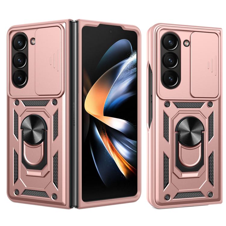 Sliding Camera Cover Design TPU+PC Phone Case, For Galaxy Z Fold8 5G, For Galaxy Z Fold8 Ultra 5G, For Samsung Galaxy Z Fold7, For Samsung Galaxy Z Fold6, For Samsung Galaxy Z Fold5