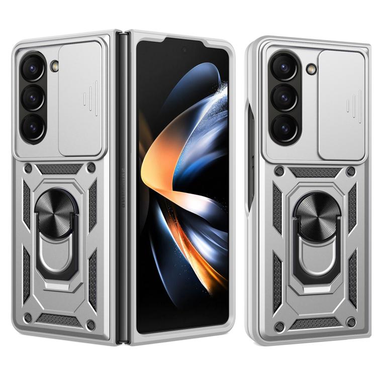 Sliding Camera Cover Design TPU+PC Phone Case, For Galaxy Z Fold8 5G, For Galaxy Z Fold8 Ultra 5G, For Samsung Galaxy Z Fold7, For Samsung Galaxy Z Fold6, For Samsung Galaxy Z Fold5