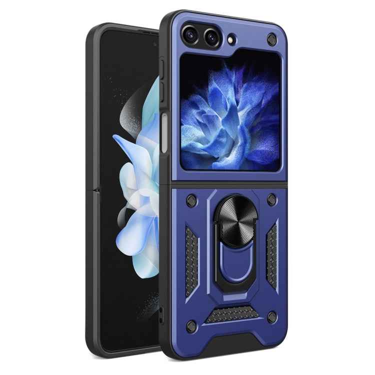 Armor Magnetic Bracket TPU+PC Phone Case, For Samsung Galaxy Z Flip7, For Samsung Galaxy Z Flip6 / Flip7 FE, For Samsung Galaxy Z Flip5