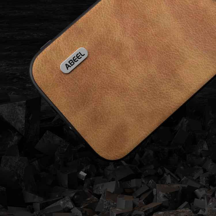 ABEEL Retro Litchi Texture PU Phone Case, For iPhone 15 Pro Max, For iPhone 15 Pro, For iPhone 15 Plus, For iPhone 15, For iPhone 14 Plus, For iPhone 14, For iPhone 14 Pro, For iPhone 14 Pro Max