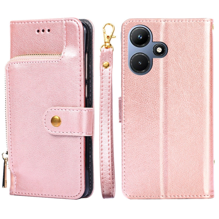 Zipper Bag Leather Phone Case, For Infinix Note 40 Pro 5G, For Infinix Note 40 Pro 4G, For Infinix Note 40 4G, For Infinix Hot 40i, For Infinix Smart 7 HD, For Infinix Note 30 VIP 5G, For Infinix Hot 30i 4G