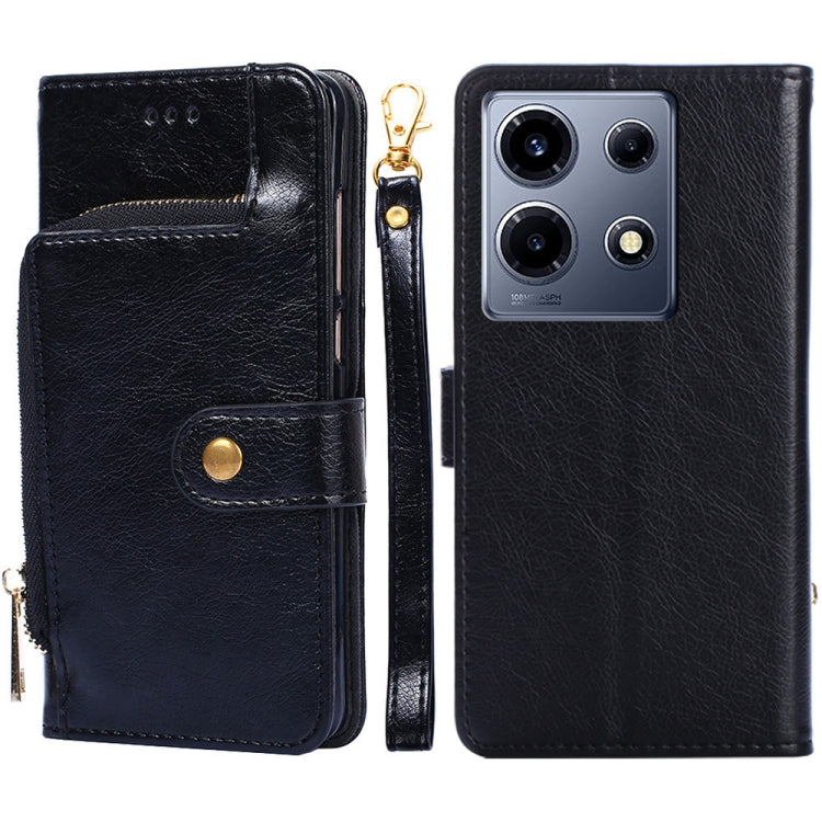 Zipper Bag Leather Phone Case, For Infinix Note 40 Pro 5G, For Infinix Note 40 Pro 4G, For Infinix Note 40 4G, For Infinix Hot 40i, For Infinix Smart 7 HD, For Infinix Note 30 VIP 5G, For Infinix Hot 30i 4G