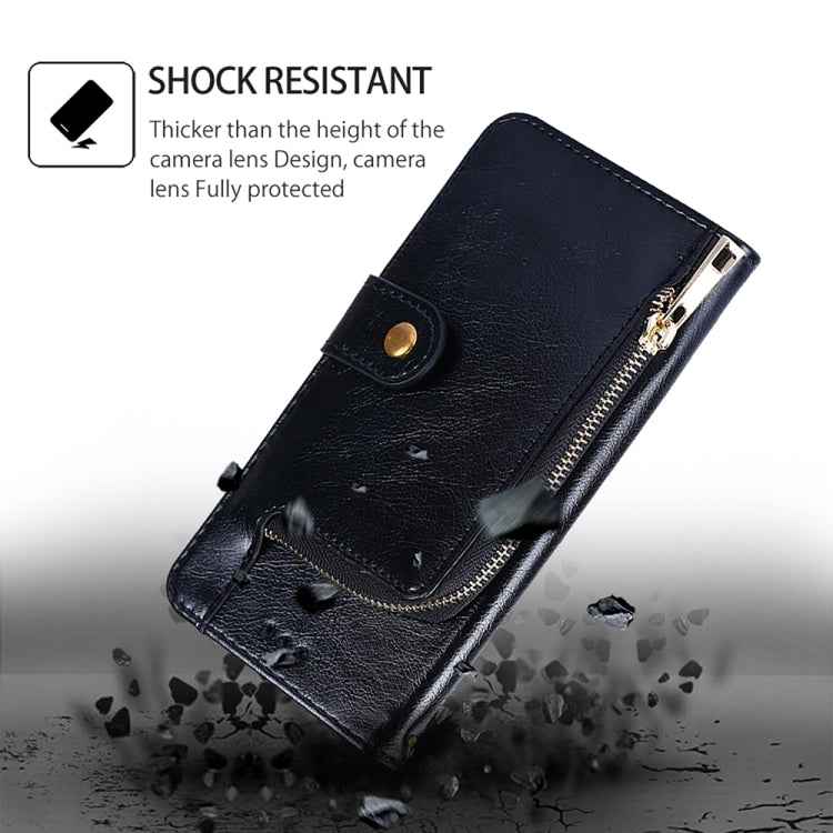 Zipper Bag Leather Phone Case, For Realme GT5 Pro 5G, For Realme 11 5G, For Realme 11 Pro / 11 Pro+ 5G, For Realme C65 4G