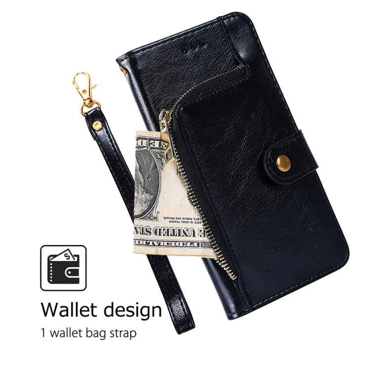 Zipper Bag Leather Phone Case, For Realme GT5 Pro 5G, For Realme 11 5G, For Realme 11 Pro / 11 Pro+ 5G, For Realme C65 4G