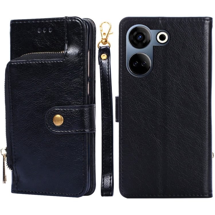 Zipper Bag Leather Phone Case, For Tecno Camon 30 Pro 5G, For Tecno Camon 30, For Tecno Camon 20 Premier 5G, For Tecno Camon 20 Pro 5G, For Tecno Camon 20 Pro 4G