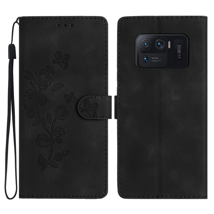 Flower Butterfly Embossing Pattern Leather Phone Case, For Xiaomi Redmi 10, For Xiaomi Mi 11 Lite, For Xiaomi Mi 11 Ultra, For Xiaomi Mi 11 Pro, For Xiaomi Redmi Note 10 5G, For Xiaomi Redmi Note 10 4G / Note 10S, For Xiaomi Redmi Note 10 Pro / 10 Pro ...
