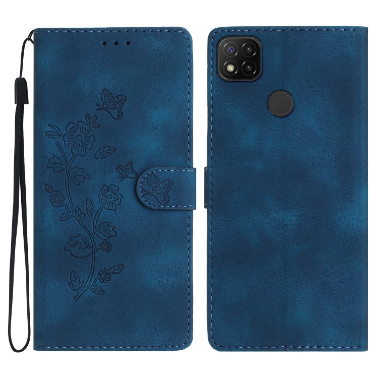 Flower Butterfly Embossing Pattern Leather Phone Case, For Xiaomi Redmi 10, For Xiaomi Mi 11 Lite, For Xiaomi Mi 11 Ultra, For Xiaomi Mi 11 Pro, For Xiaomi Redmi Note 10 5G, For Xiaomi Redmi 9A, For Xiaomi Redmi 9, For Xiaomi Redmi 9C