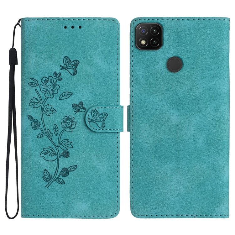 Flower Butterfly Embossing Pattern Leather Phone Case, For Xiaomi Redmi 10, For Xiaomi Mi 11 Lite, For Xiaomi Mi 11 Ultra, For Xiaomi Mi 11 Pro, For Xiaomi Redmi Note 10 5G, For Xiaomi Redmi 9A, For Xiaomi Redmi 9, For Xiaomi Redmi 9C