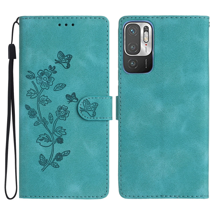 Flower Butterfly Embossing Pattern Leather Phone Case, For Xiaomi Redmi 10, For Xiaomi Mi 11 Lite, For Xiaomi Mi 11 Ultra, For Xiaomi Mi 11 Pro, For Xiaomi Redmi Note 10 5G, For Xiaomi Redmi Note 10 4G / Note 10S, For Xiaomi Redmi Note 10 Pro / 10 Pro ...