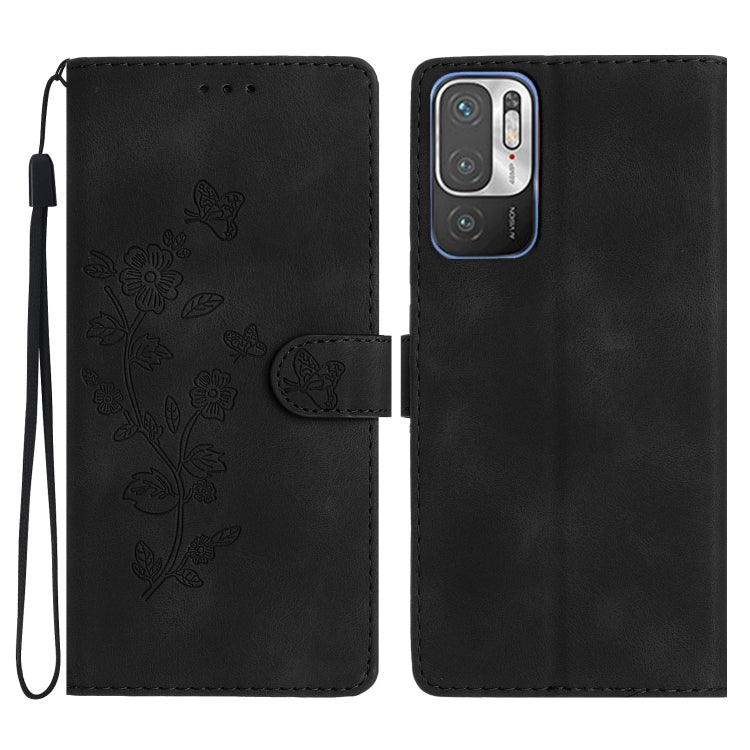 Flower Butterfly Embossing Pattern Leather Phone Case, For Xiaomi Redmi 10, For Xiaomi Mi 11 Lite, For Xiaomi Mi 11 Ultra, For Xiaomi Mi 11 Pro, For Xiaomi Redmi Note 10 5G, For Xiaomi Redmi Note 10 4G / Note 10S, For Xiaomi Redmi Note 10 Pro / 10 Pro ...