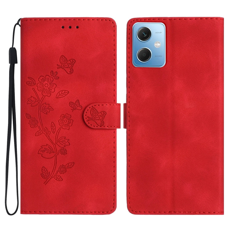 Flower Butterfly Embossing Pattern Leather Phone Case, For Xiaomi Redmi Note 12S, For Xiaomi Redmi 13C 4G, For Xiaomi Redmi Note 12 Pro 5G, For Xiaomi 13T, For Xiaomi Redmi Note 12 5G, For Xiaomi 13 Pro, For Xiaomi 13, For Xiaomi 12T / 12T Pro
