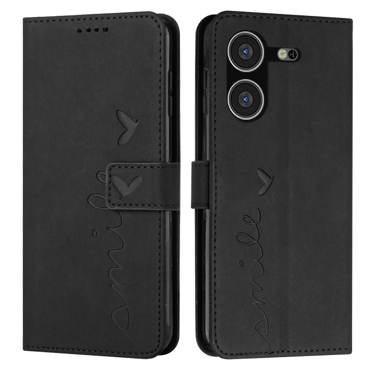 Skin Feel Heart Pattern Leather Phone Case, For Tecno Pova Neo 3, For Tecno Camon 20 Premier, For Tecno Pova 5 4G, For Tecno Camon 20 Pro 5G, For Tecno Camon 20/Camon 20 Pro 4G