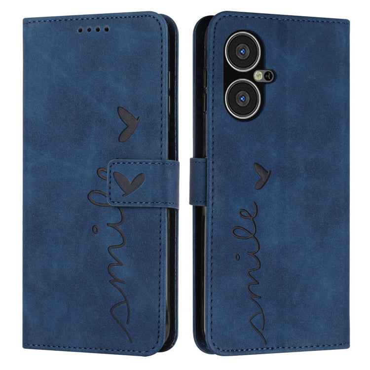 Skin Feel Heart Pattern Leather Phone Case, For Tecno Pova Neo 3, For Tecno Camon 20 Premier, For Tecno Camon 20 Pro 5G, For Tecno Pova 5 4G, For Tecno Camon 20/Camon 20 Pro 4G