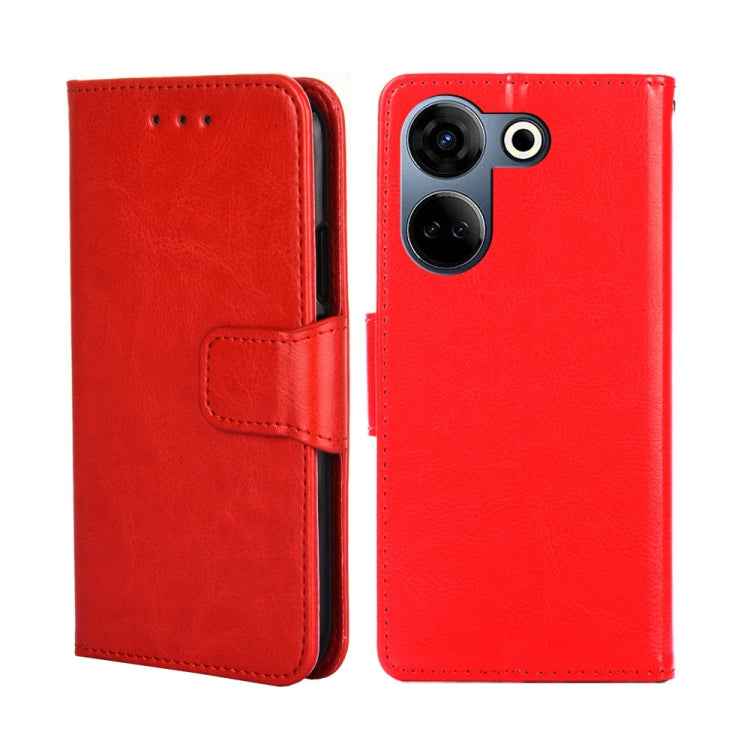 Crystal Texture Leather Phone Case, For Tecno Camon 20 Pro 5G, For Tecno Camon 20 Pro 4G