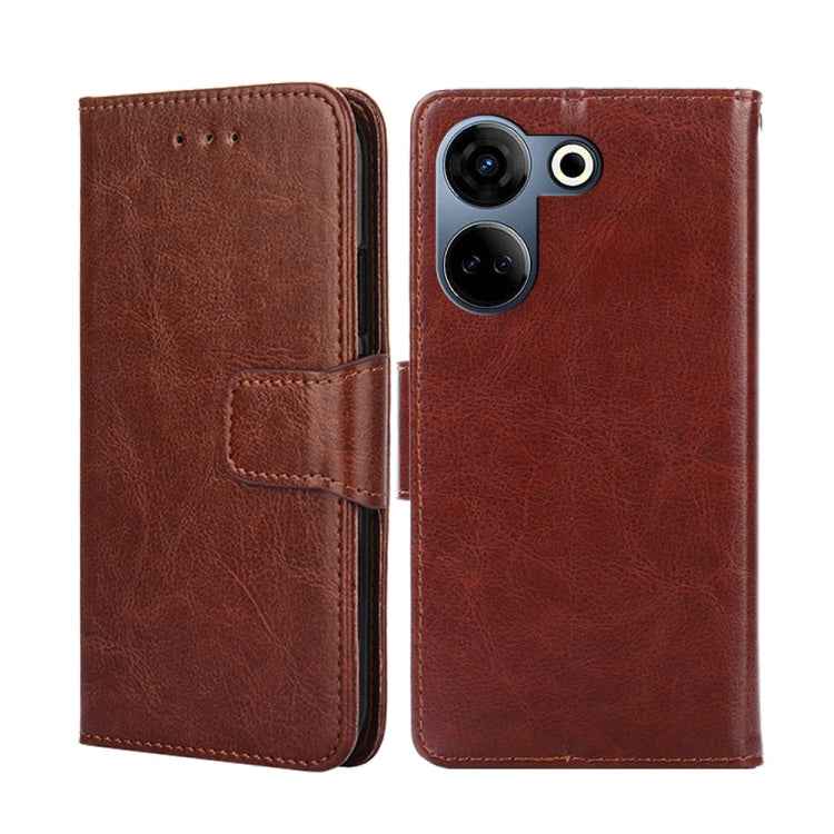 Crystal Texture Leather Phone Case, For Tecno Camon 20 Pro 5G, For Tecno Camon 20 Pro 4G