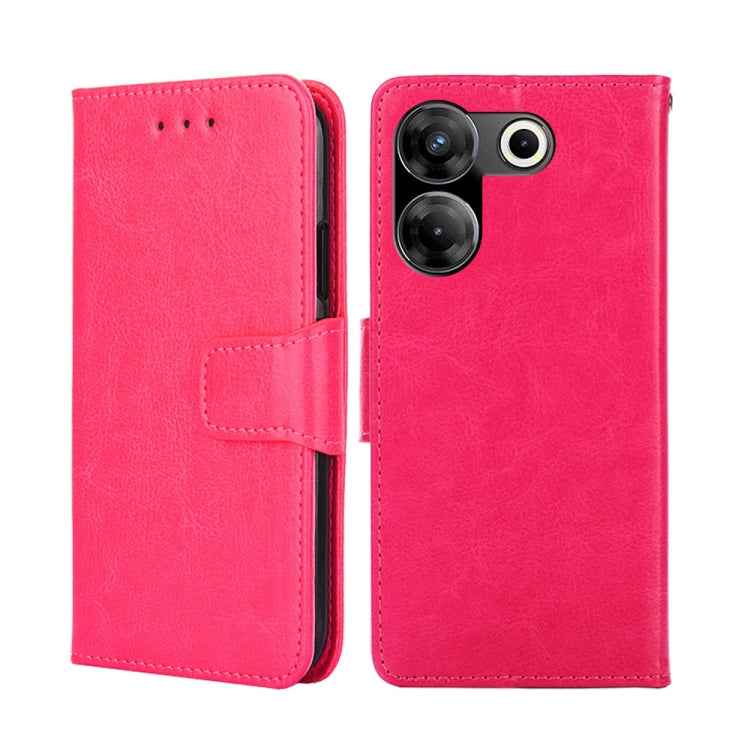 Crystal Texture Leather Phone Case, For Tecno Camon 20 Pro 5G, For Tecno Camon 20 Pro 4G