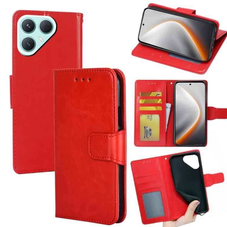 Crystal Texture Leather Phone Case, For Tecno Pova Slim 5G / Spark Slim 4G, For Tecno Pova 7 Pro 5G, For Tecno Spark 40 Pro+ 4G, For Tecno Spark 40 Pro 4G, For Tecno Camon 40 Premier 5G, For Tecno Spark 30 4G