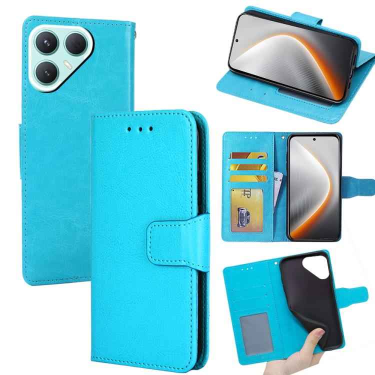 Crystal Texture Leather Phone Case, For Tecno Pova Slim 5G / Spark Slim 4G, For Tecno Pova 7 Pro 5G, For Tecno Spark 40 Pro+ 4G, For Tecno Spark 40 Pro 4G, For Tecno Camon 40 Premier 5G, For Tecno Spark 30 4G