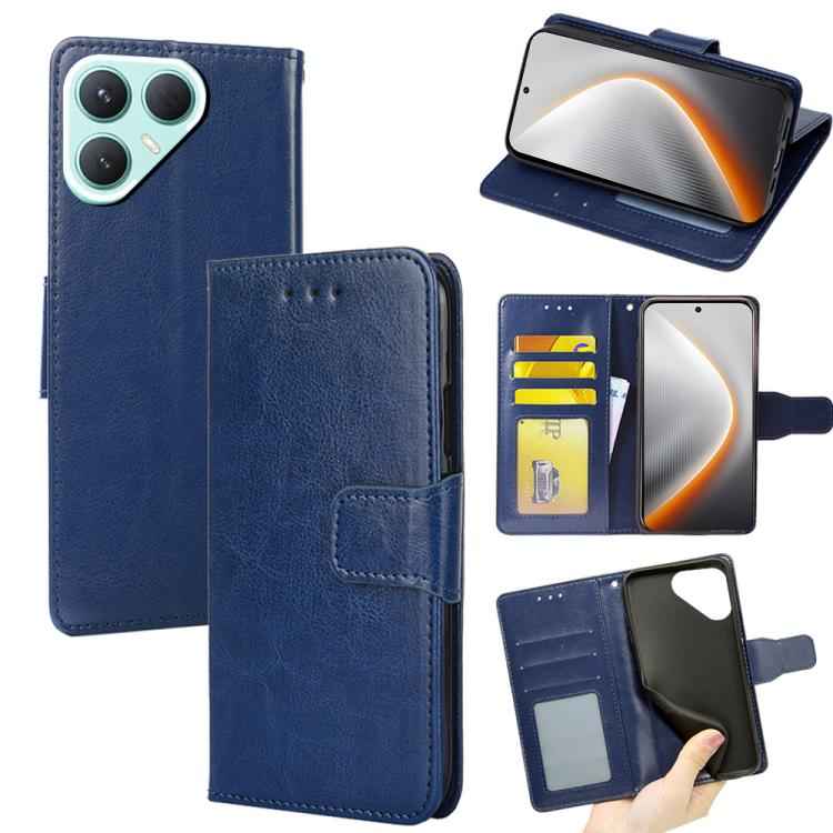 Crystal Texture Leather Phone Case, For Tecno Pova Slim 5G / Spark Slim 4G, For Tecno Pova 7 Pro 5G, For Tecno Spark 40 Pro+ 4G, For Tecno Spark 40 Pro 4G, For Tecno Camon 40 Premier 5G, For Tecno Spark 30 4G