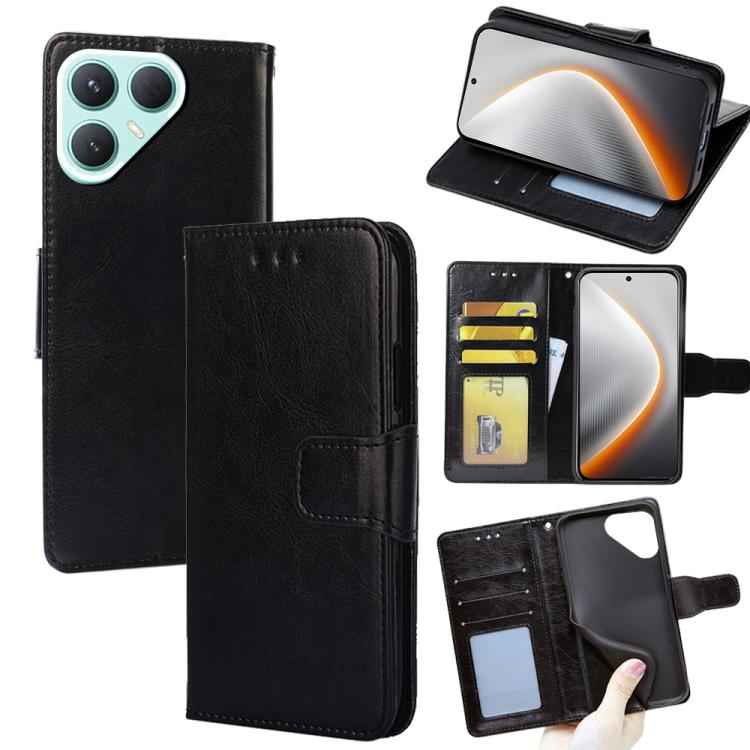 Crystal Texture Leather Phone Case, For Tecno Pova Slim 5G / Spark Slim 4G, For Tecno Pova 7 Pro 5G, For Tecno Spark 40 Pro+ 4G, For Tecno Spark 40 Pro 4G, For Tecno Camon 40 Premier 5G, For Tecno Spark 30 4G