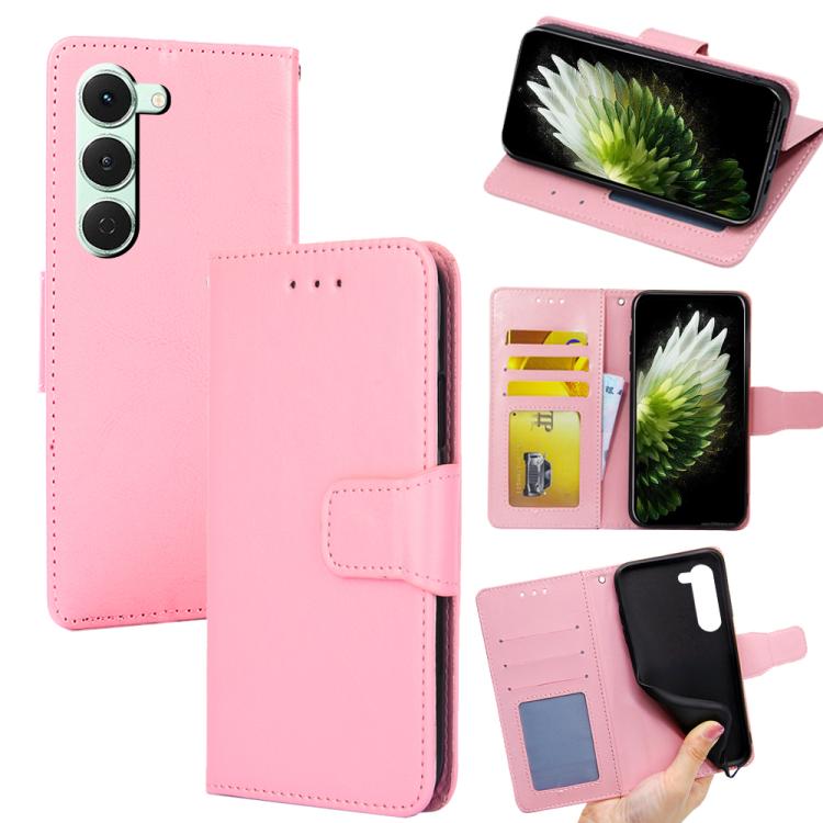 Crystal Texture Leather Phone Case, For Tecno Pova Slim 5G / Spark Slim 4G, For Tecno Pova 7 Pro 5G, For Tecno Spark 40 Pro+ 4G, For Tecno Spark 40 Pro 4G, For Tecno Camon 40 Premier 5G, For Tecno Spark 30 4G