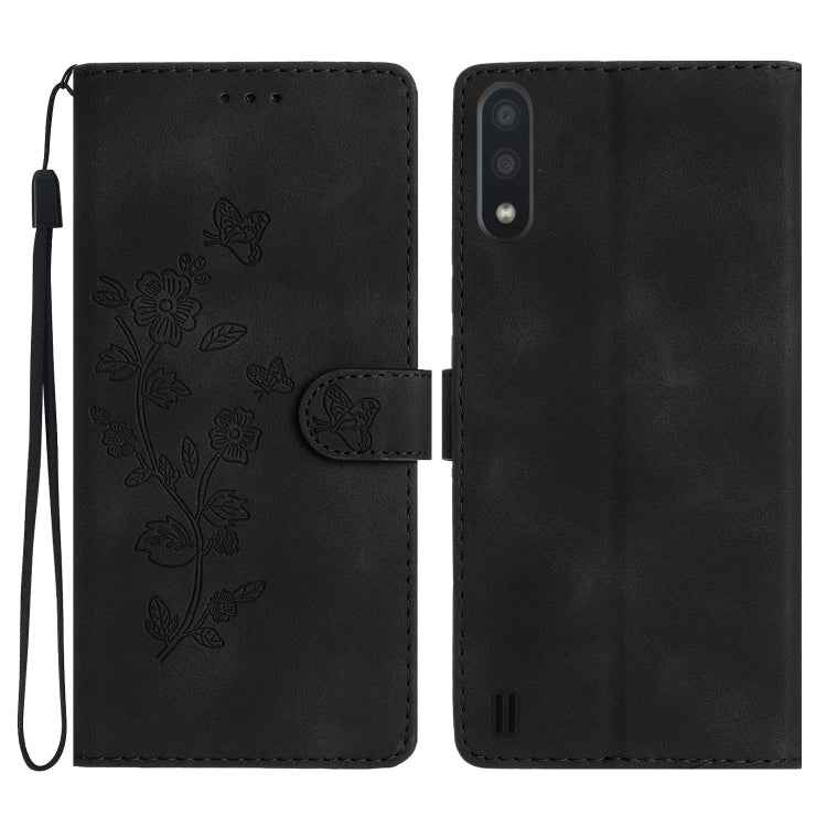 Flower Butterfly Embossing Pattern Leather Phone Case, For Samsung Galaxy A10 / M10, For Samsung Galaxy A20 / A30, For Samsung Galaxy A50, For Samsung Galaxy S10e, For Samsung Galaxy S10+, For Samsung Galaxy S10