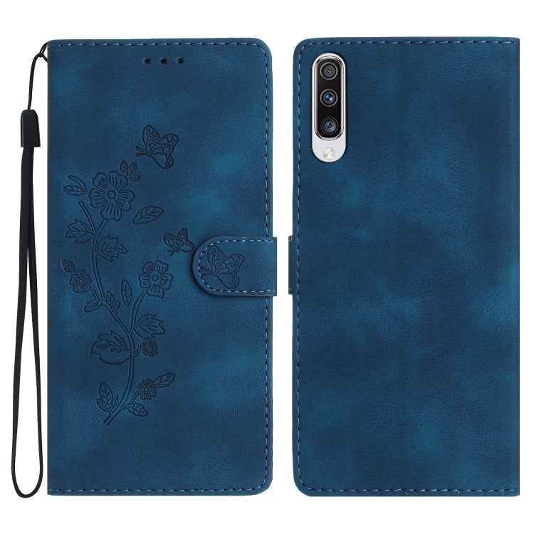 Flower Butterfly Embossing Pattern Leather Phone Case, For Samsung Galaxy A10 / M10, For Samsung Galaxy A20 / A30, For Samsung Galaxy A50, For Samsung Galaxy S10e, For Samsung Galaxy S10+, For Samsung Galaxy S10