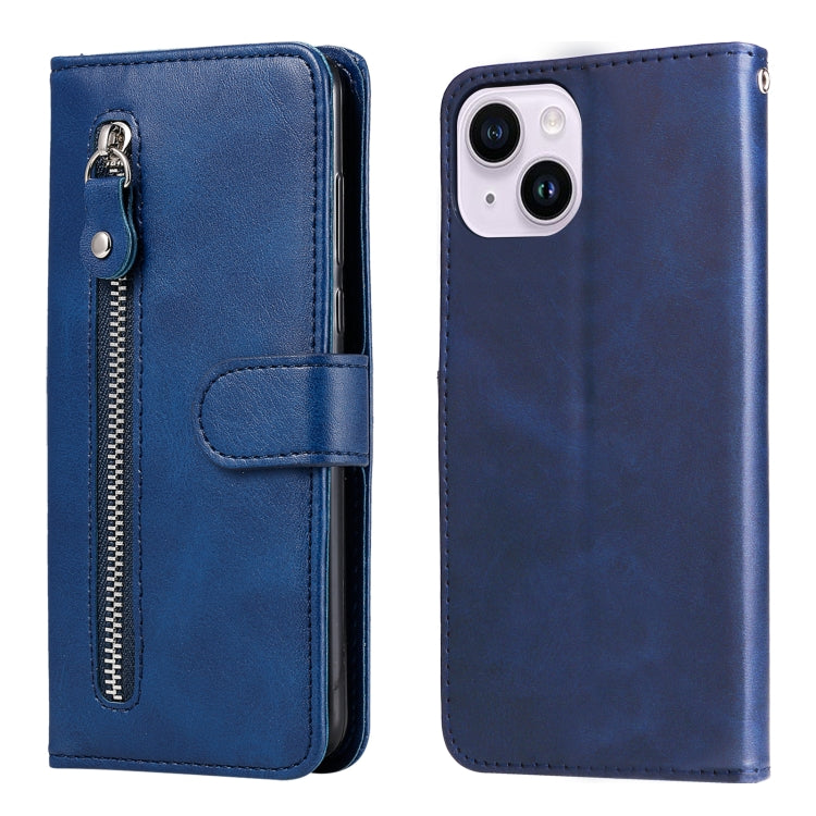 Fashion Calf Texture Zipper Leather Phone Case, For iPhone 15 Pro Max, For iPhone 15 Pro, For iPhone 15 Plus, For iPhone 15