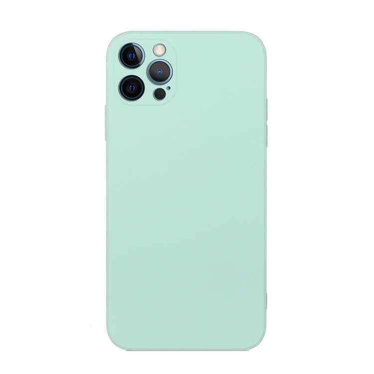 Straight Edge Solid Color TPU Shockproof Phone Case
