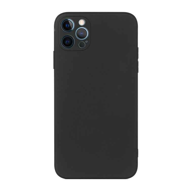 Straight Edge Solid Color TPU Shockproof Phone Case