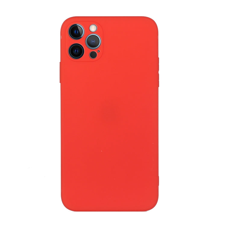 Straight Edge Solid Color TPU Shockproof Phone Case