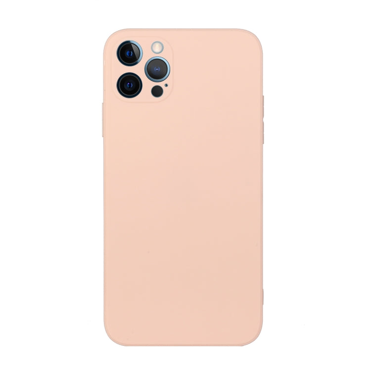 Straight Edge Solid Color TPU Shockproof Phone Case